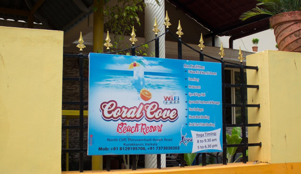 Coral Cove Beach Resort Varkala Zewnętrze zdjęcie